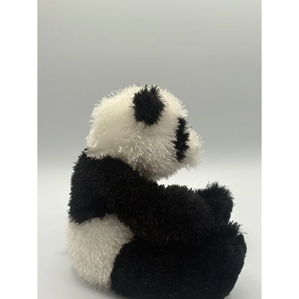Webkinz Panda Plush Ganz HM111‎ Black White Stuffed Animal Toy